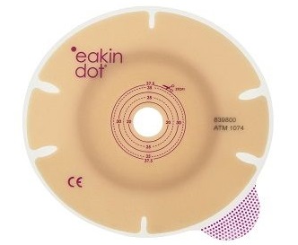 eakin dot イーキンドットドレナブル20枚セット イーキンdot®ドット ドレナブル フラット - ストーマケア